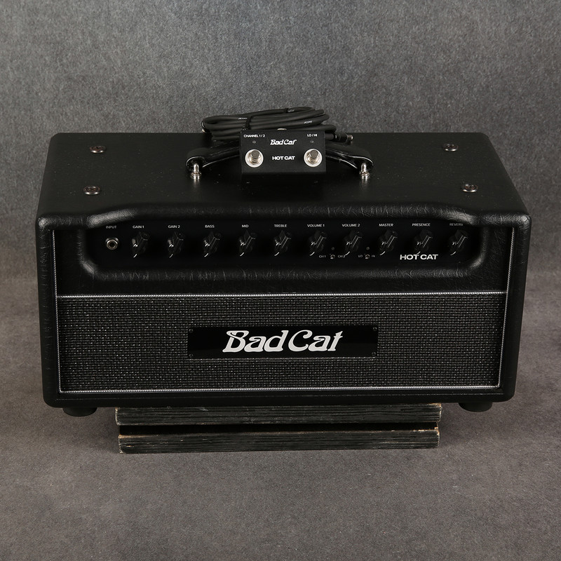 Bad Cat Amplifiers Hot Cat Valve Amp - Footswitch **COLLECTION ONLY** - 2nd Hand
