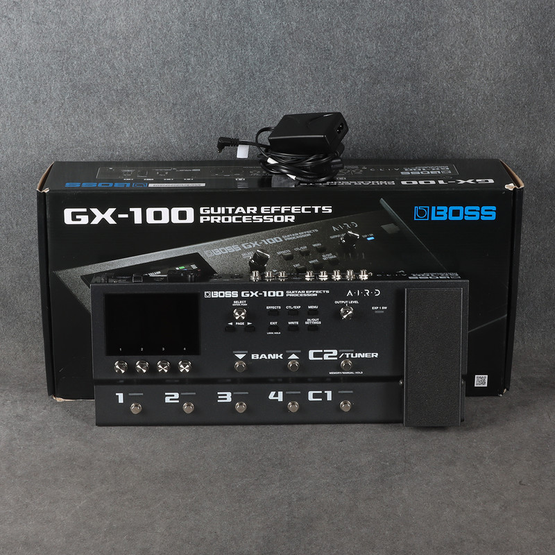 Boss GX-100 Guitar FX Processor - Boss Bluetooth Adapter - 2nd Hand