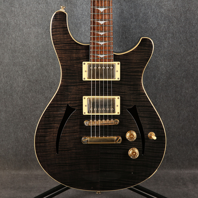 Tradition MTP 450 Semi-Hollow - Trans Black - 2nd Hand