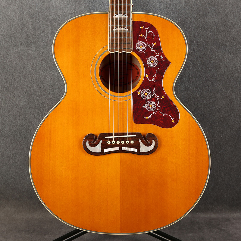 Epiphone Inspired by Gibson J-200 - Aged Antique Natural Gloss - 2nd Hand (167435)