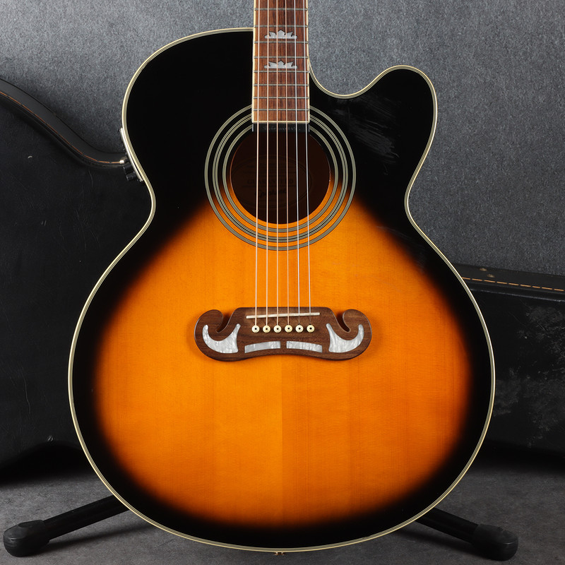 Epiphone EJ-200CE Electro-Acoustic - Vintage Sunburst - 2nd Hand