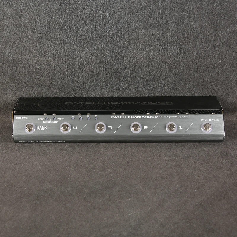 Hotone Patch Kommander Loop Switcher Pedal - 2nd Hand (167185)