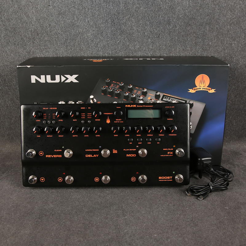 Nux Trident Amp Sim Multi-FX Pedal - 2nd Hand