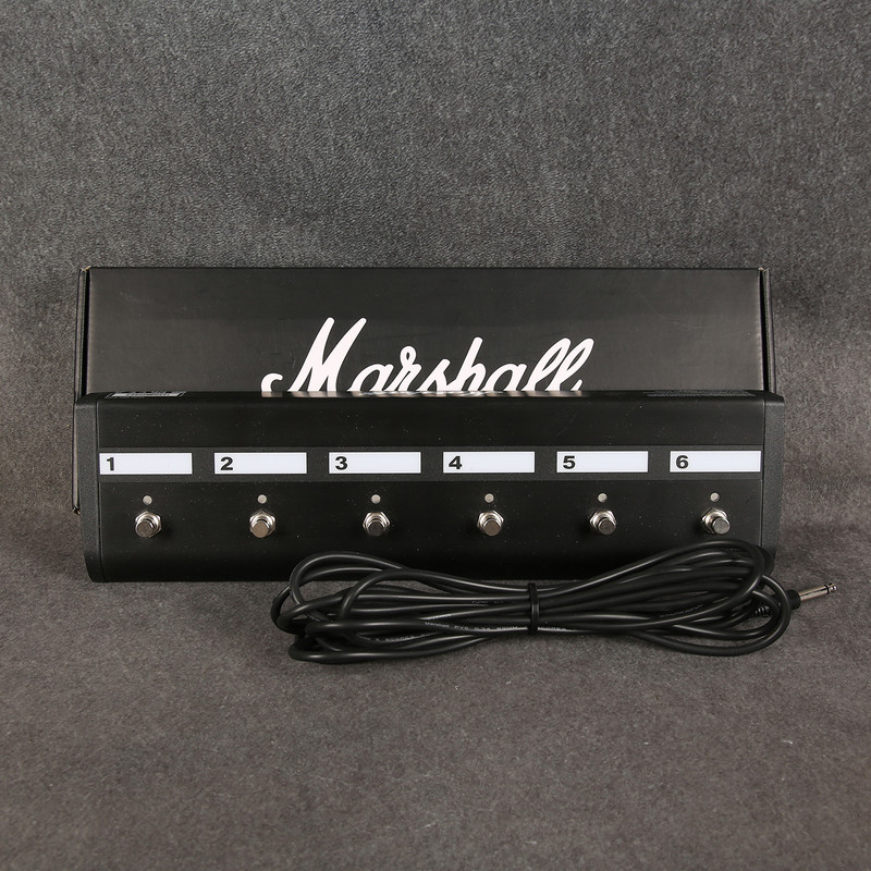 Marshall PEDL 91016 Programmable 6 Button Footswitch - 2nd Hand