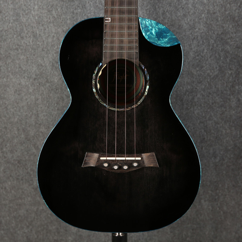 Flight Nighthawk Tenor Electro Ukulele - Black Stain - 2nd Hand