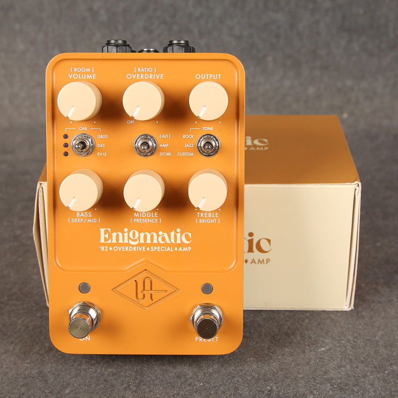 Universal Audio Enigmatic 82 Overdrive Special Amp Pedal - 2nd Hand (167773)