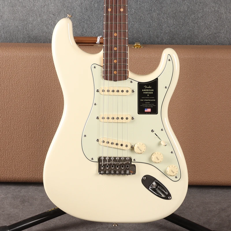 Fender American Vintage II 1961 Stratocaster - Olympic White - 2nd Hand (X1189978)