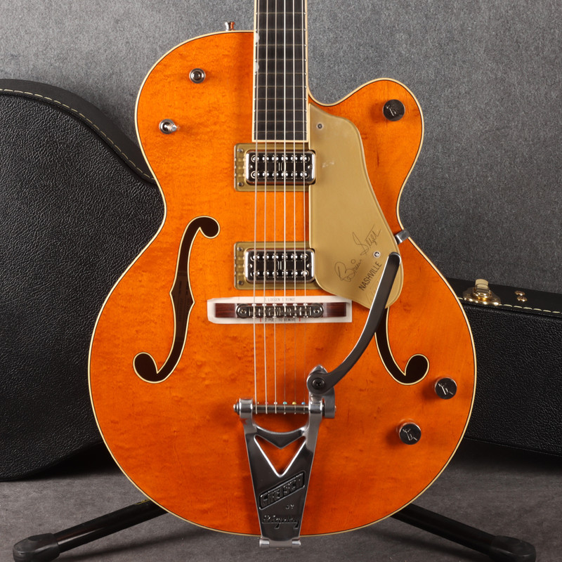Gretsch G6120T-BSSMK Brian Setzer Signature Nashville 59 Smoke Orange - 2nd Hand
