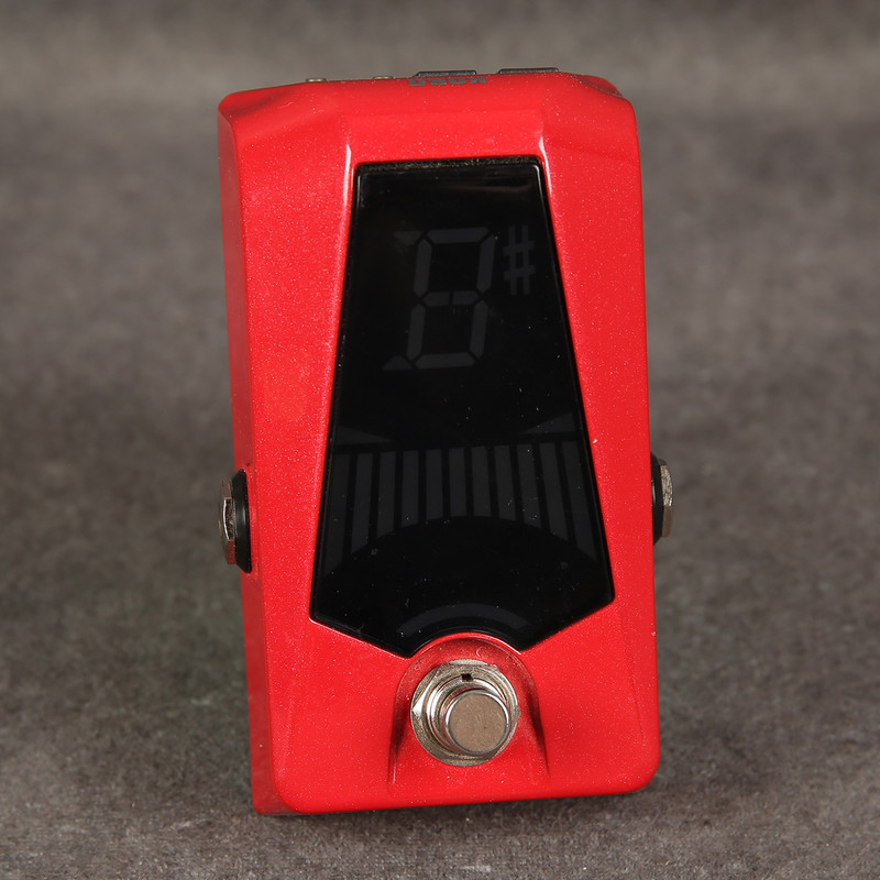 Korg Pitchblack Advance Tuner - Red - 2nd Hand