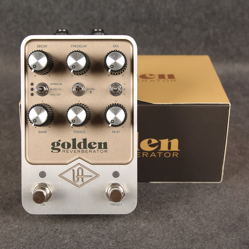Universal Audio UAFX Golden Reverberator Pedal - 2nd Hand (167772)