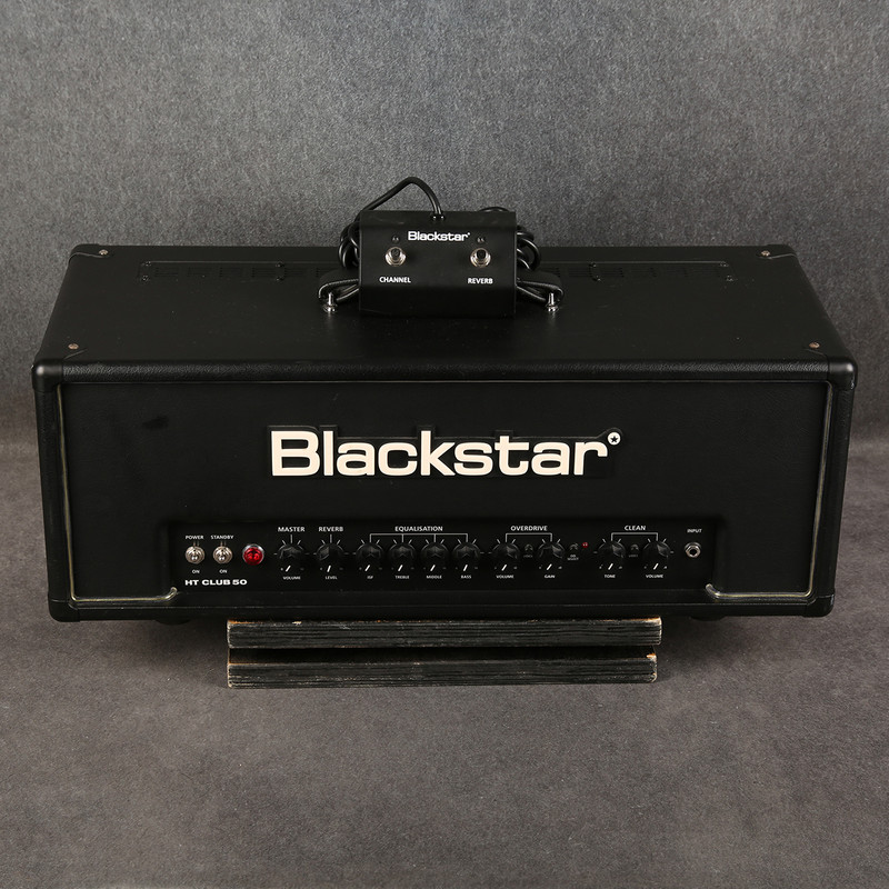 Blackstar HT Club 50 Valve Amp Head - Footswitch **COLLECTION ONLY** - 2nd Hand