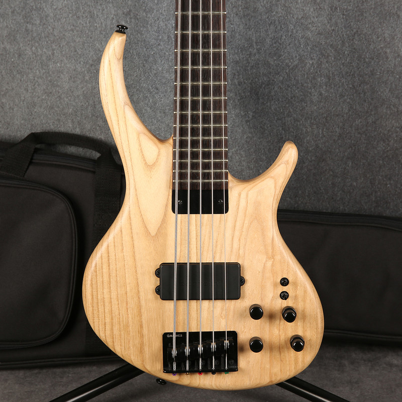Tobias Growler V 5 String Bass - Satin Natural - 2nd Hand