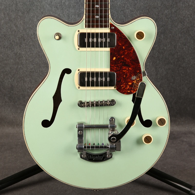Gretsch G2655T-P90 Streamliner - Two-Tone Mint Metallic - 2nd Hand (168280)