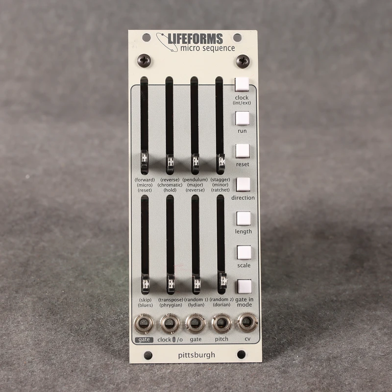 Pittsburgh Lifeforms Micro Sequence - 2nd Hand