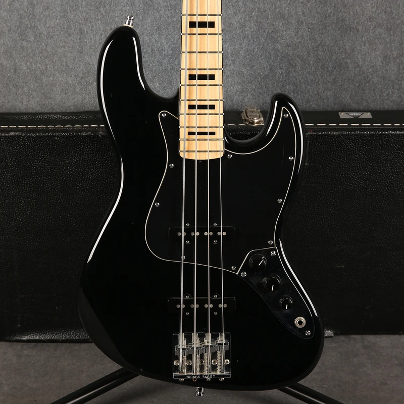 Fender Made in Japan Geddy Lee Signature Jazz Bass - Black - 2nd Hand