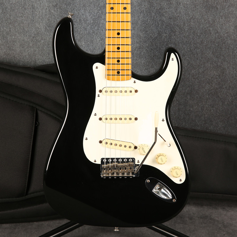 Fender MIJ Stratocaster - Black - 2nd Hand
