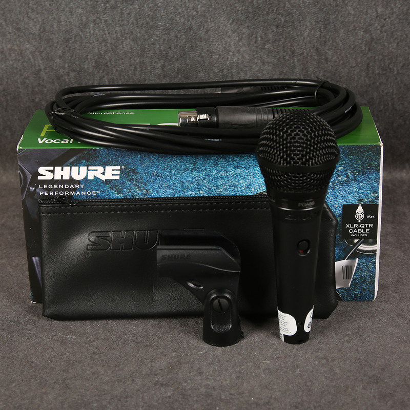 Shure PGA58 Cardioid Dynamic Vocal Microphone - 2nd Hand