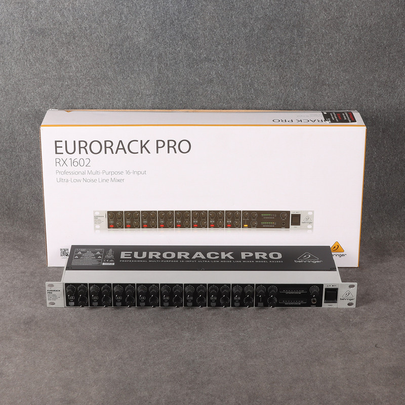 Behringer Eurorack Pro RX1602 Line Mixer - 2nd Hand