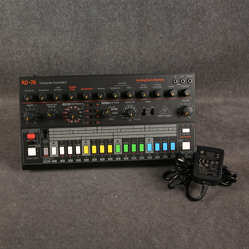 Behringer RD-78 Drum Machine - 2nd Hand