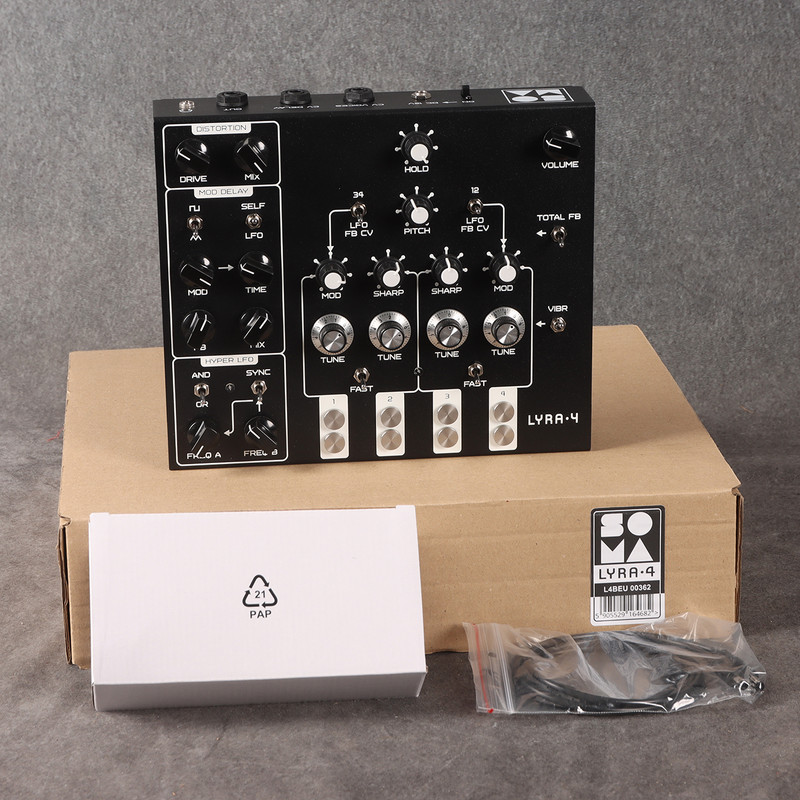Lyra 4 Synth - Black - 2nd Hand