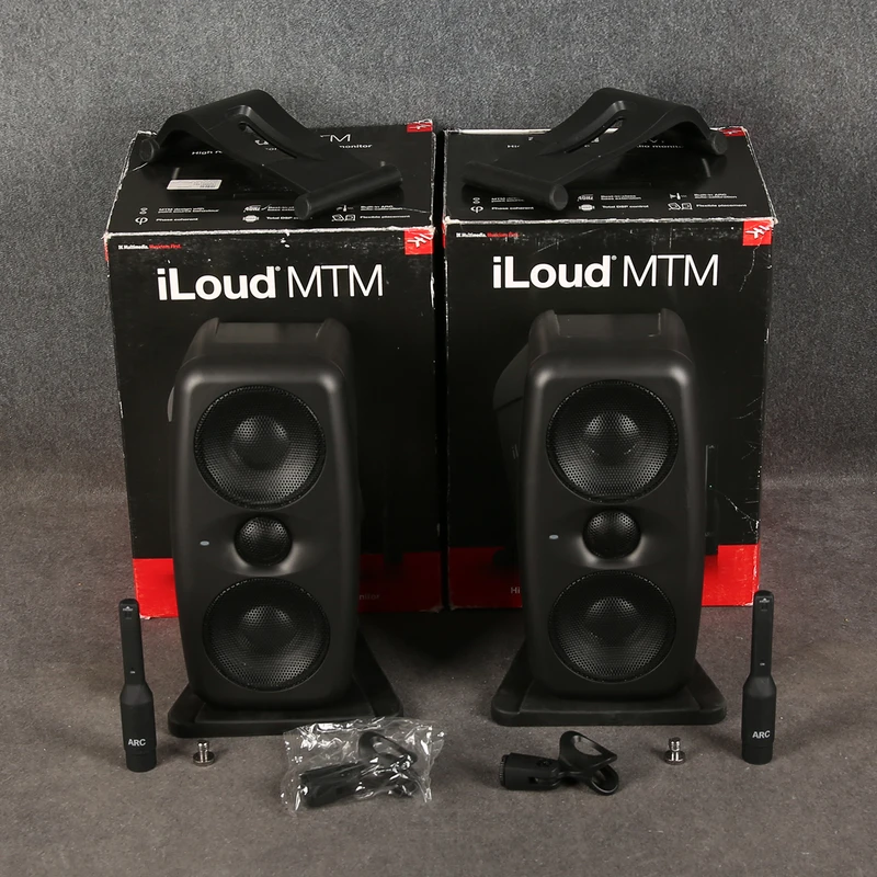 IK Multimedia iLoud MTM Mk1 Active Studio Monitor - Pair - 2nd Hand