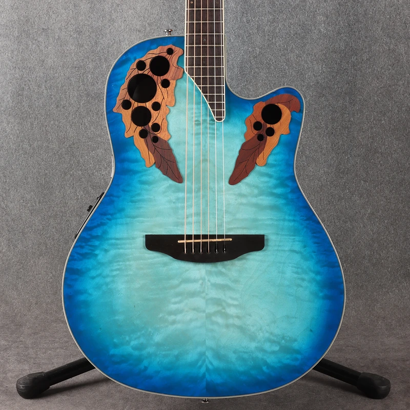 Ovation CE48P Celebrity Elite Plus Super Shallow - Blue - 2nd Hand