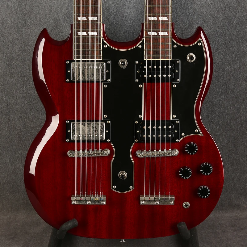 Epiphone G-1275 Double Neck SG - Cherry - 2nd Hand