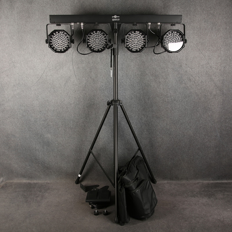 G4M Cosmos Stage Lights - Footswitch & Tripod - 2nd Hand