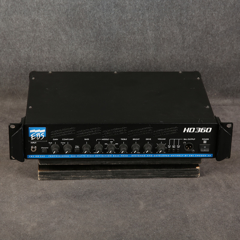 EBS HD360 Bass Amp Head - 2nd Hand