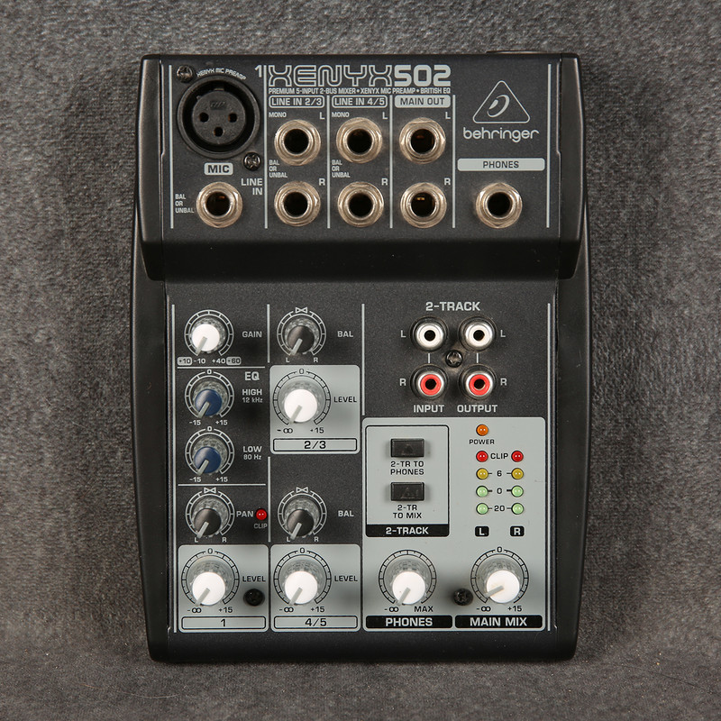Behringer Xenyx 502 Mixer - 2nd Hand (169594)