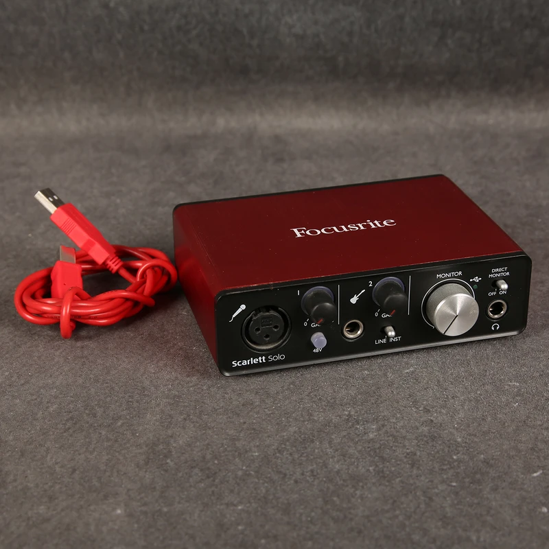 Focusrite Scarlett Solo Interface - 2nd Hand