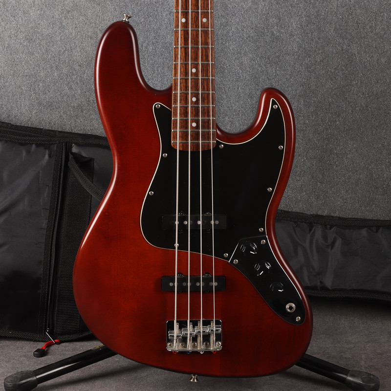 Squier Standard Jazz Bass - Walnut Satin - 2nd Hand