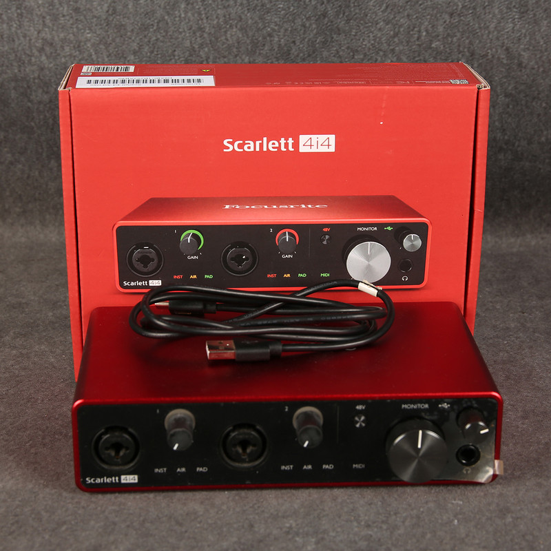 Focusrite Scarlett 4i4 Interface - 2nd Hand