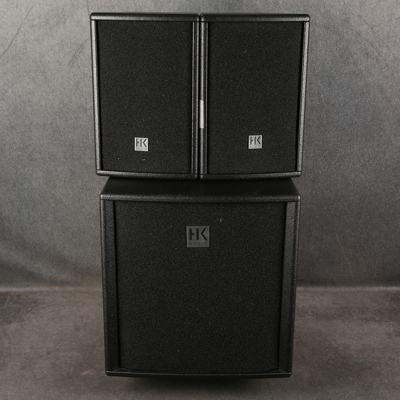 HK Audio Lucas Impact PA - 2 Tops - Active Sub **COLLECTION ONLY** - 2nd Hand