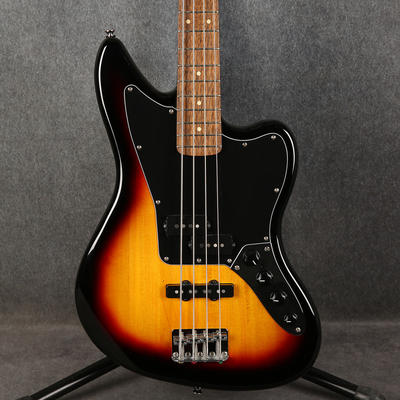Squier Vintage Modified Jaguar Bass - 3 Colour Sunburst - 2nd Hand