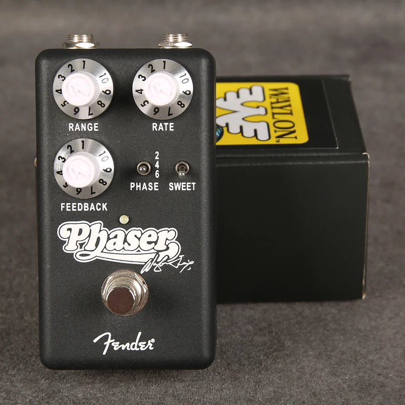 Fender Waylon Jennings Phaser Guitar Effects Pedal - 2nd Hand