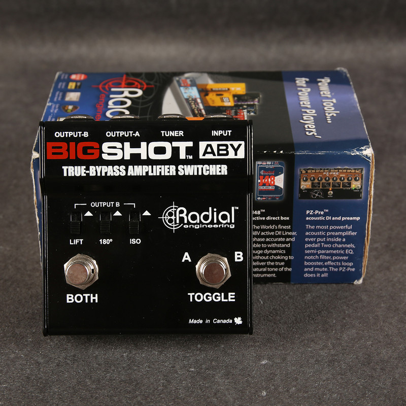 Radial Bigshot ABY Pedal - 2nd Hand