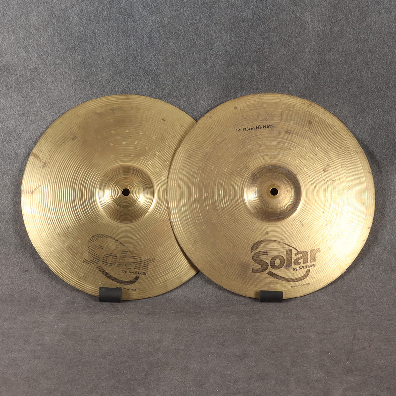 Solar 14" Hi-Hats - 2nd Hand