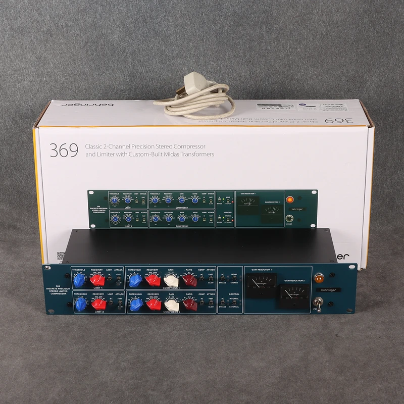 Behringer 369 2-Channel Compressor Limiter - 2nd Hand