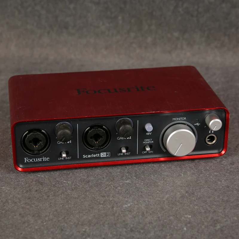 Focusrite Scarlett 2i2 - 2nd Hand