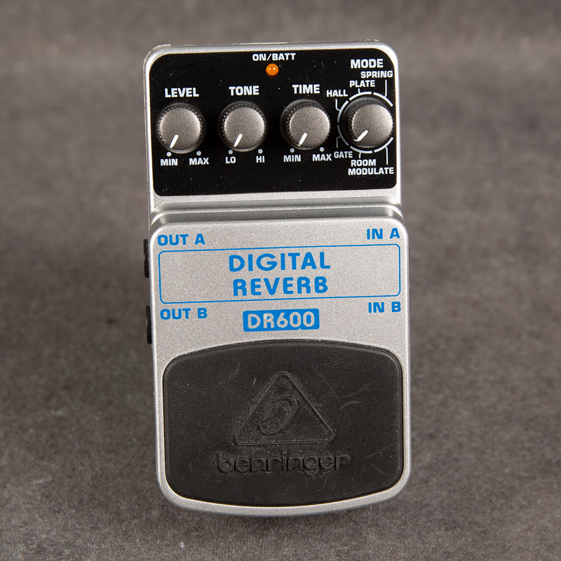 Behringer DR600 Digital Reverb Pedal - 2nd Hand (170243)
