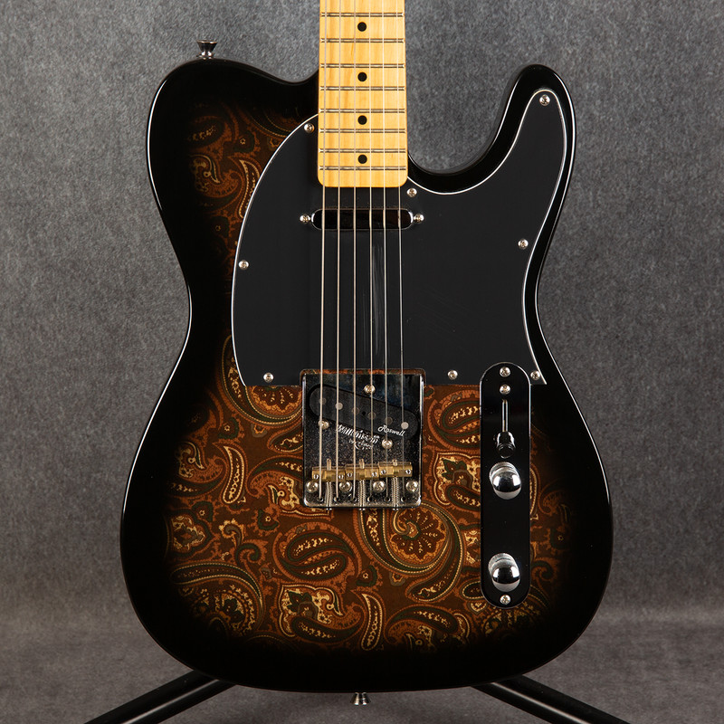 Harley Benton TE-70 - Black Paisley - 2nd Hand (170258)