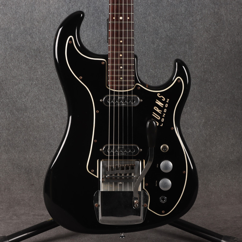 Burns Short Scale Jazz Guitar - 1964 - Black - 2nd Hand