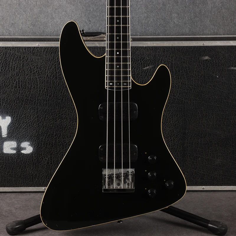 Overwater Original Series 80s Bass Guitar - Black - 2nd Hand
