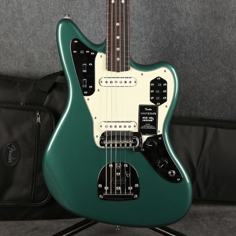 Fender Vintera III Mid 60s Jaguar - Sherwood Green Metallic - 2nd Hand