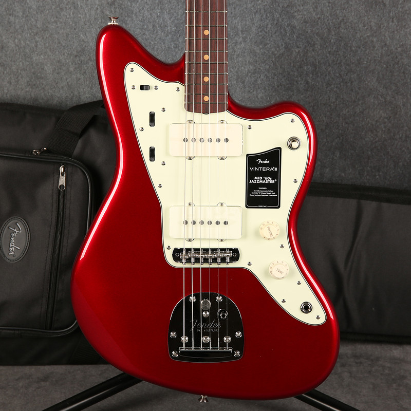 Fender Vintera III Mid 60s Jazzmaster - Candy Apple Red - 2nd Hand