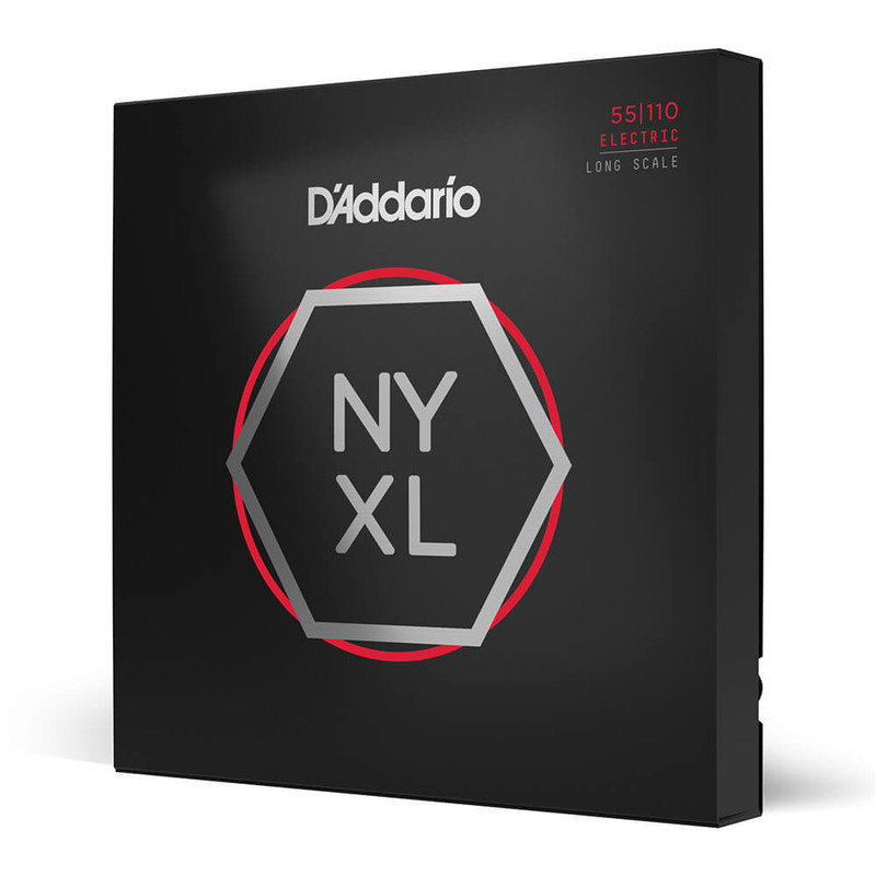 Daddario NYXL55110 Heavy / Long Scale Set, 55-110