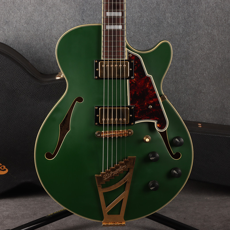 D'Angelico DLX SS - Matte Green - 2nd Hand