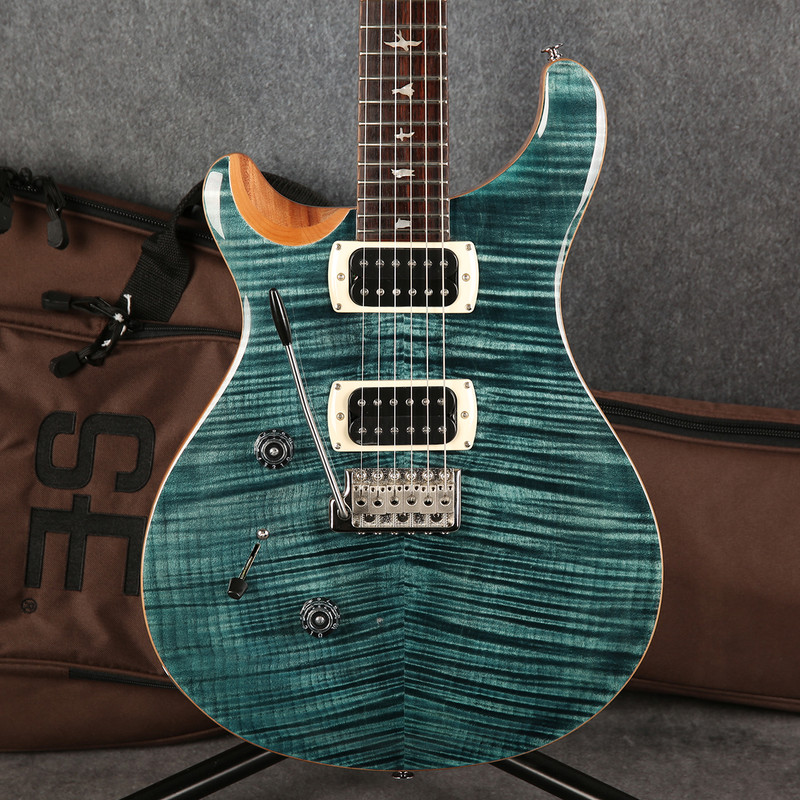 PRS SE Custom 24 - Left Handed - Slate Blue - 2nd Hand