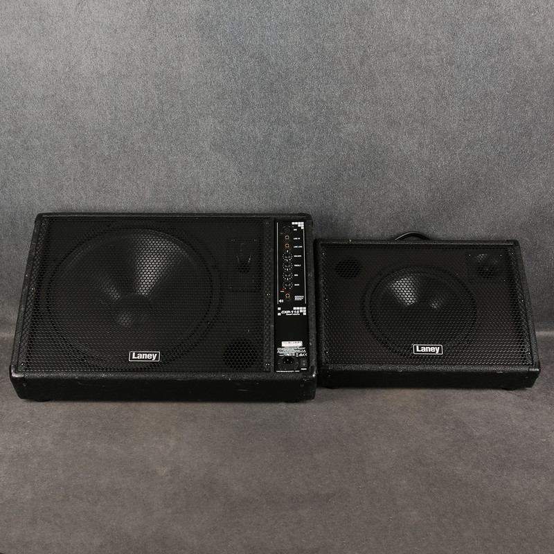 Laney CXP 115 Active Monitor & Laney CXM 110 Passive Monitor - 2nd Hand